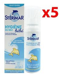 Sterimar Hygiene Baby İzotonik Deniz Suyu 5'li Burun Spreyi 100 Ml