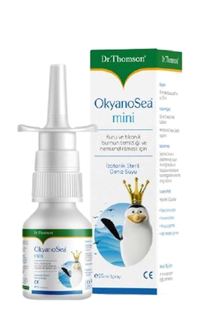 Okyanosea Mini İzotonik Deniz Suyu Tekli Burun Spreyi 25 Ml