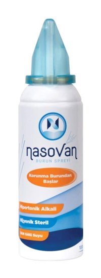 Nasovann Hipertonik Van Gölü Suyu Tekli Burun Spreyi 100 Ml