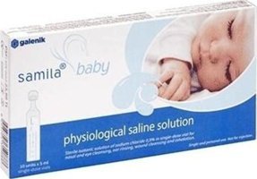Samila Baby İzotonik 3x10'lu Flakon Serum Fizyolojik 5 Ml