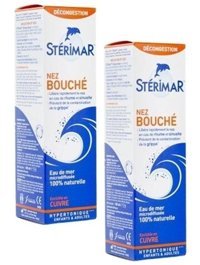 Sterimar Blocked Nose Hipertonik Deniz Suyu 2'li Burun Spreyi 100 Ml