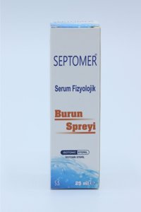 Septomer İzotonik Deniz Suyu Tekli Burun Spreyi 25 Ml
