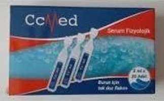 Ccmed Flakon İzotonik 20'li Flakon Serum Fizyolojik 5 Ml