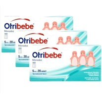 Otri Bebe Monodoz İzotonik Deniz Suyu 3x20'li Flakon Serum Fizyolojik 5 Ml