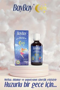 Baybay Night Bitkisel Tekli Damla Serum Fizyolojik 50 Ml
