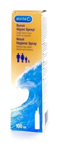 Alvita Deniz Suyu Tekli Burun Spreyi 100 Ml