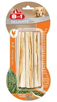 8in1 Delights Tavuk Tüm Irklar Yetişkin Köpek Maması 75 gr