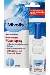 Mivolis Deniz Suyu Tekli Burun Spreyi 20 Ml