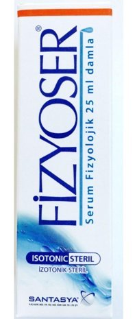Fizyoser İzotonik Okyanus Suyu Tekli Damla Serum Fizyolojik 25 Ml