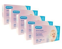 Alvita Çocuk İzotonik Deniz Suyu 30x5'li Flakon Serum Fizyolojik 5 Ml