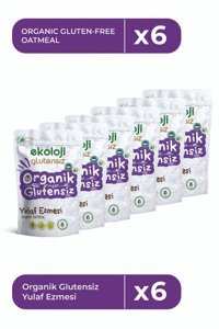 Ekoloji Vegan Glutensiz Sade Yulaf Ezmesi 6x300 gr