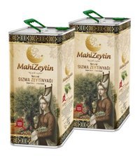 Mahizeytin Natürel Soğuk Sıkım Organik Erken Hasat Teneke Sızma Zeytinyağı 2x5 lt