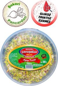 Bozkırlı Çavuşoğlu Antep Fıstıklı Tahinli Helva 500 gr
