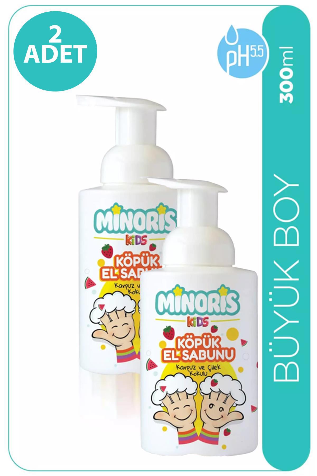 Minoris Baby Kids Köpük Bebek Sabunu 2x300 ml
