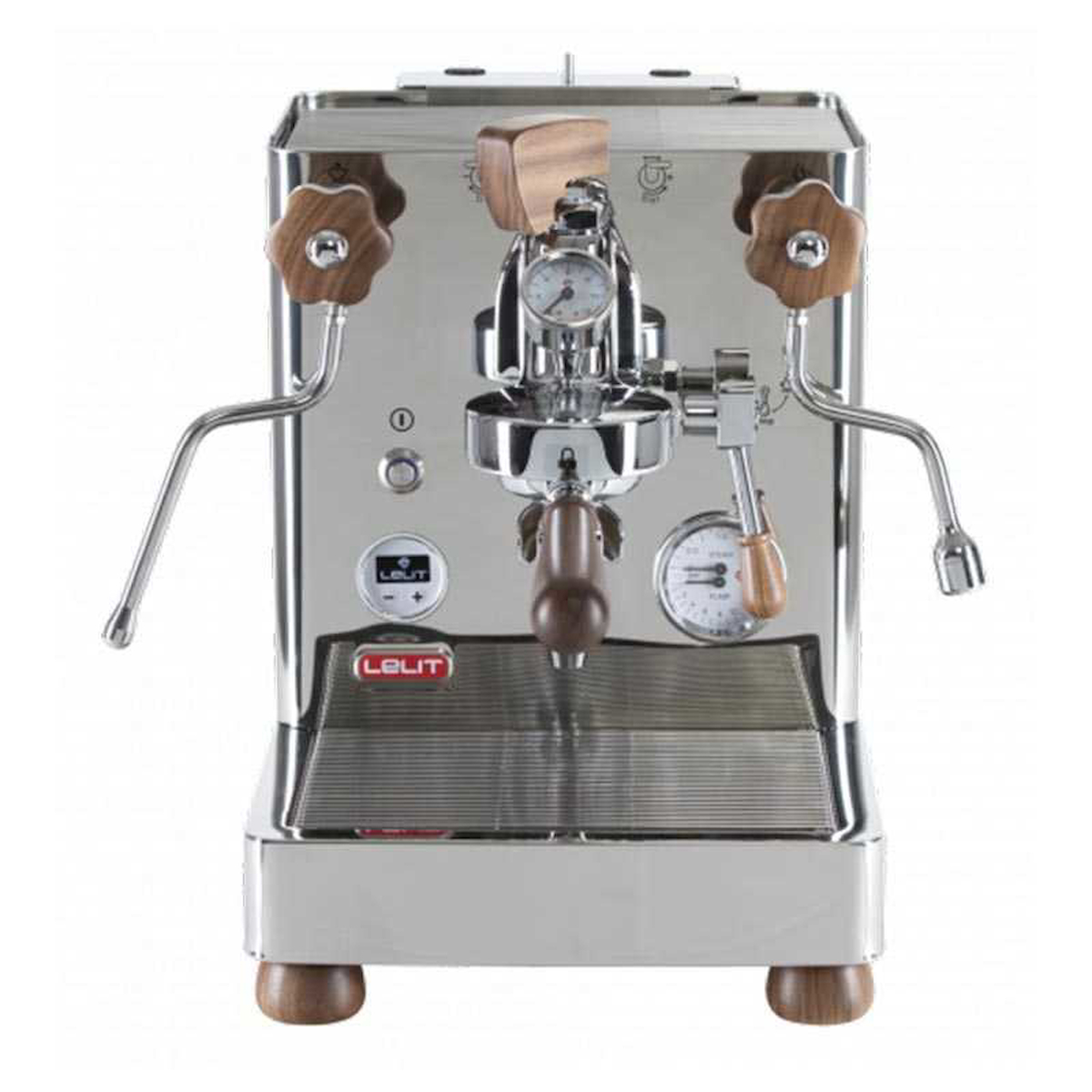 Lelit Bianca PL162T V3 1200 W Paslanmaz Çelik Tezgah Üstü Kapsülsüz Yarı Otomatik Espresso Makinesi Gri