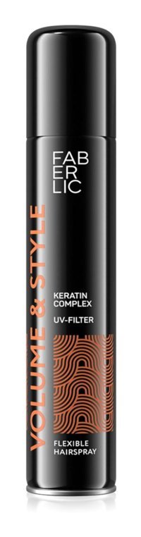 Faberlic Volume Style Dolgunlaştırıcı/Hacim Keratinli Güçlü Saç Spreyi 200 ml