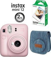 Fujifilm Instax Mini 12 Şipşak Mini 60 mm Full HD Kompakt Dijital Fotograf Makinesi