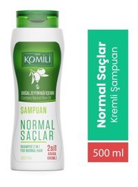 Komili Normal Saçlar İçin Zeytinyağlı Kremli 2 si Bir Arada Şampuan 500 ml