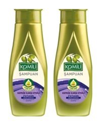 Komili Kepek Karşıtı Zeytinyağlı Kremli 2 si Bir Arada Şampuan 2x500 ml
