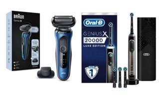 Braun Seri 6 B1200s Sakal Bıyık 2 Başlıklı Çok Amaçlı Sinekkaydı Islak - Kuru Tıraş Makinası
