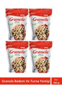 Harras Badem-Turna yemişi Granola 4x300 gr