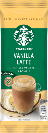 Starbucks Vanilyalı 21.5 gr Latte Hazır Kahve