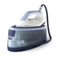 Philips PSG3000/20 2400 W 6 bar Seramik Tabanlı Şok Buharlı Kazanlı Ütü Beyaz-Mavi