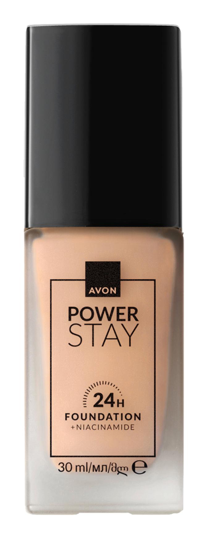 Avon Power Stay 225G Soft Beige Likit Şişe Fondöten 30 ml