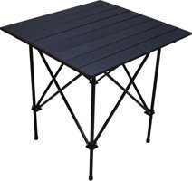 Solano Fishing 67x62 cm Çantalı Dikdörtgen Alüminyum Gövdeli Antrasit Kamp Masası