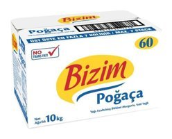 Bizim Mutfak Poğaça Yağı 10 kg Paket Margarin
