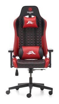 Rapido X500 Air Pro Suni Deri Oyuncu Koltuğu Kırmızı-Siyah