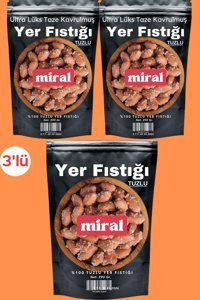 Miral Kabuklu Çıtır Tuzlu Kavrulmuş Fıstık 870 gr