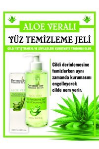 Dermosline Aloe Vera Yüz Temizleme Jeli 250 ml
