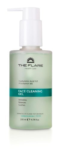 The Flare Health Care Hyaluronic Acid Provitamin B5 Yüz Temizleme Jeli 200 ml