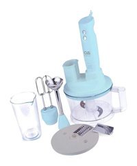 Cvs DN 1265 1000 ml Cam Turbo Fonksiyonlu Çift Bıçaklı 3'lü Büyük Blender Seti Mavi
