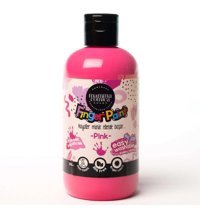 Mamma comica Dough Yıkanabilir 250 ml Pembe Parmak Boyası