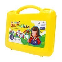 Monami Çantalı 18'li Kalem-Yağlı Pastel Boya