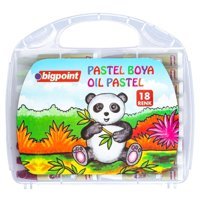 Bigpoint Çantalı 18'li Kalem Pastel Boya