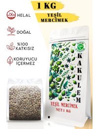 Kakulem Organik Yeşil Mercimek 1kg