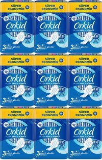 Orkid Ultra Extra İnce 18'li Hijyenik Ped 9 Adet