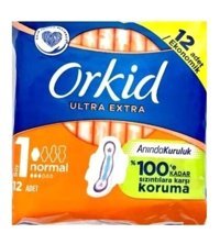 Orkid Ultra Extra İnce 12'li Hijyenik Ped