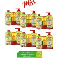 Miss Limon Kokulu Sıvı El Bulaşık Deterjanı 6x2 lt