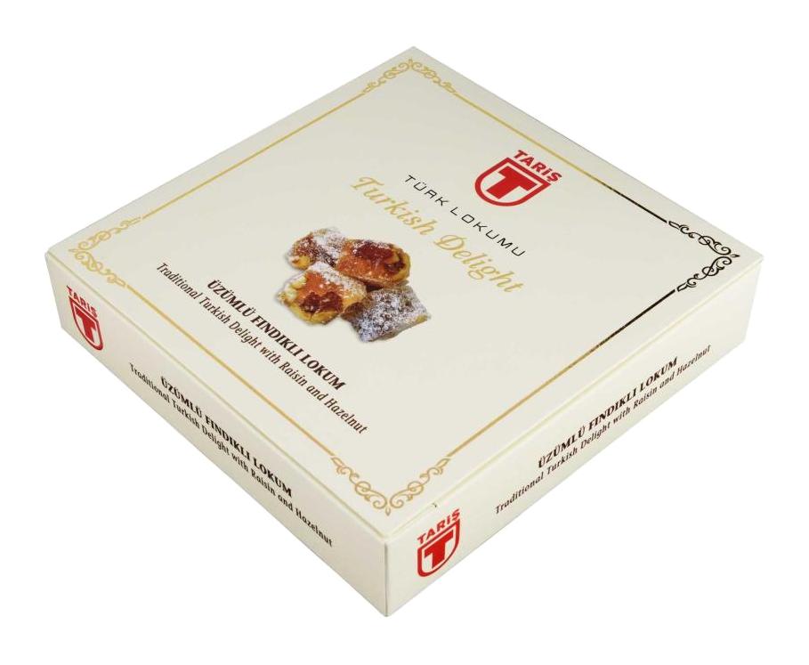 Tariş Fındıklı-Üzümlü Lokum 250 gr
