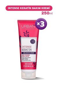 Urban Care Intense Keratin Onarıcı Saç Kremi 3x250 ml