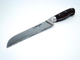 Mithat Şakir Bursa Çelik Tırtıklı 27 cm Ekmek Bıçağı