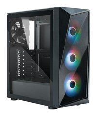 Cooler Master CMP520 TG CP520-KGNN70-S00 RGB 3 Fanlı Siyah Dikey Kullanım Mid Tower Oyuncu Bilgisayar Kasası