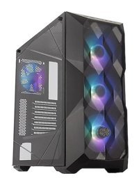 Cooler Master MCB-D500D-KGNB65-S01 RGB Mesh Sıvı Soğutmalı 4 Fanlı Siyah Dikey Kullanım ATX Oyuncu Bilgisayar Kasası