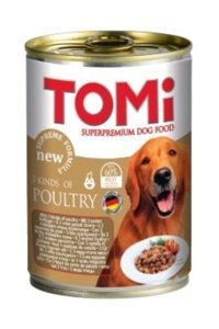Tomi Süper Premium Kümes Hayvanlı Ezme Yetişkin Yaş Köpek Maması 400 gr