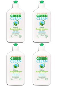 Green Clean Portakal Kokulu Organik Sıvı El Bulaşık Deterjanı 4x500 ml