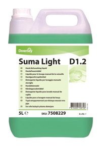 Diversey Suma Light D1.2 Sıvı El Bulaşık Deterjanı 5 lt